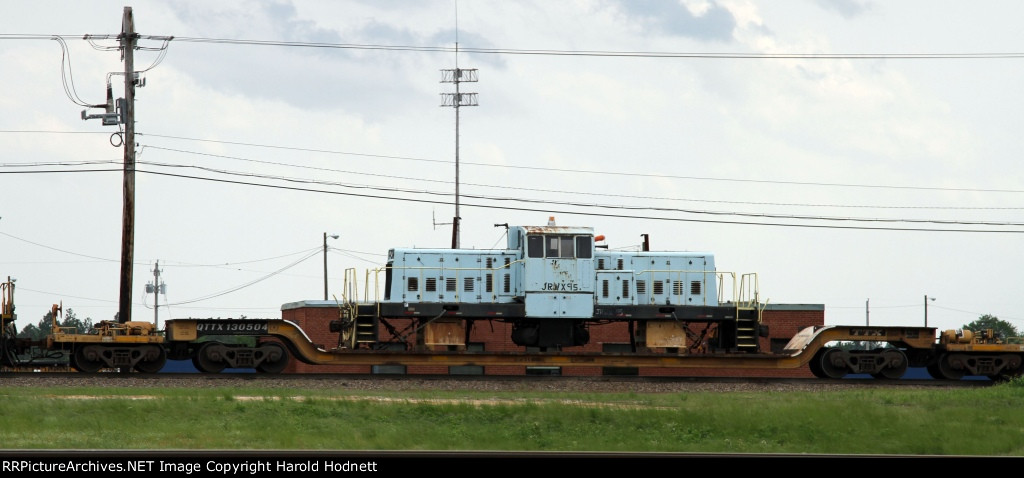 QTTX 130504 holds a center cab loco